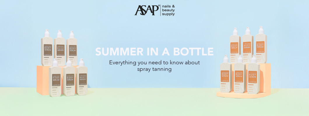 Spray tan = zomer in een flesje